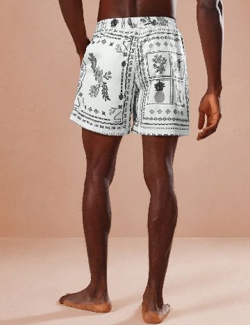 Pantaloni scurti SUMWON, alb