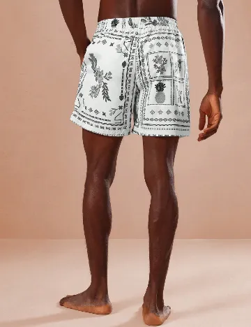 Pantaloni scurti SUMWON, alb