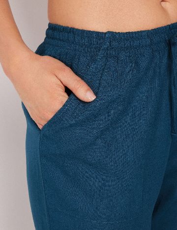 Pantaloni Calzedonia, albastru