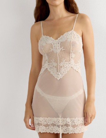 Rochie de noapte Intimissimi, crem