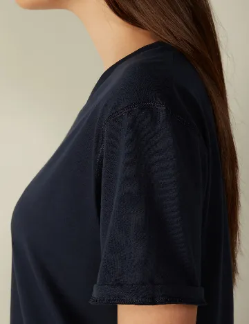 Tricou Oversize Intimissimi, bleumarin