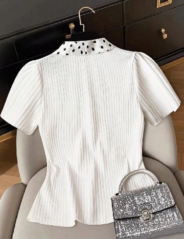 Tricou SHEIN CURVE, alb