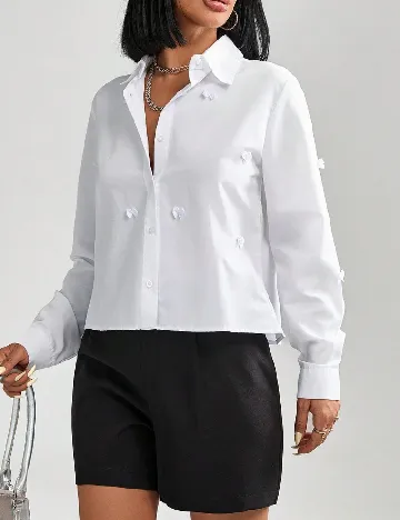Camasa SHEIN, alb