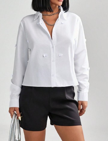 Camasa SHEIN, alb