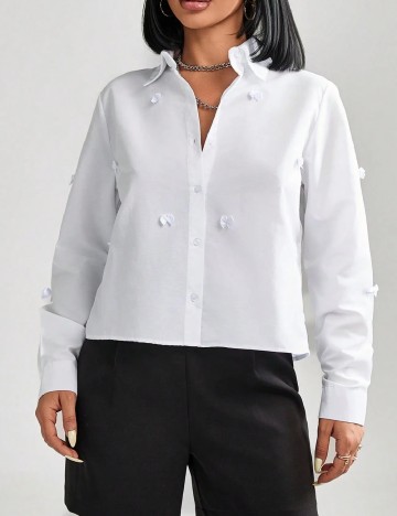 Camasa SHEIN, alb