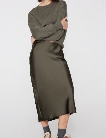 Fusta Tezenis, verde inchis