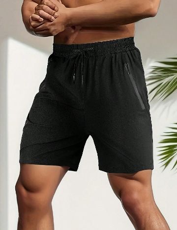 Pantaloni scurti SHEIN, negru