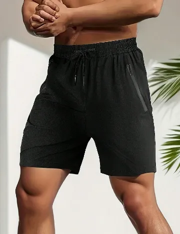 Pantaloni scurti SHEIN, negru