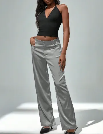 Pantaloni SHEIN, gri