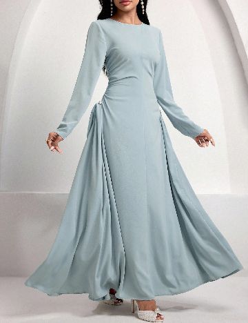 Rochie lunga SHEIN, albastru