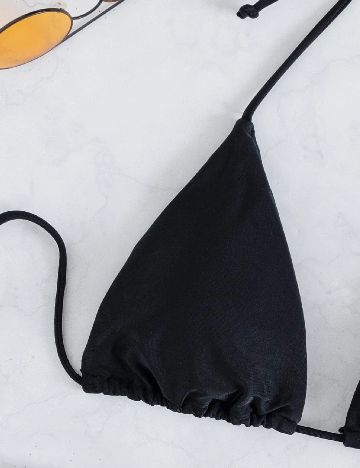 Sutien de baie SHEIN, negru