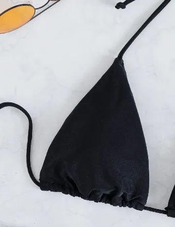 Sutien de baie SHEIN, negru