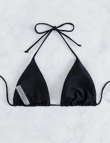 Sutien de baie SHEIN, negru