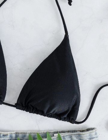 Sutien de baie SHEIN, negru