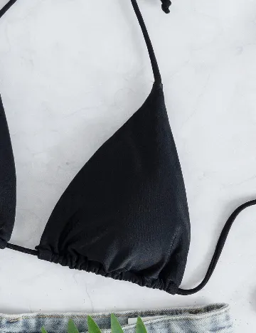 Sutien de baie SHEIN, negru