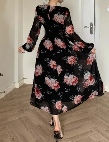 Rochie medie Dazy, negru