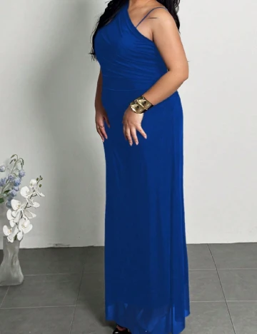 Rochie lunga SHEIN CURVE, albastru