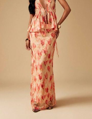 Fusta Missguided, portocaliu