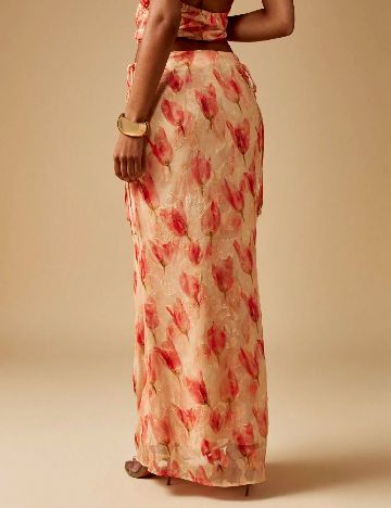 Fusta Missguided, portocaliu