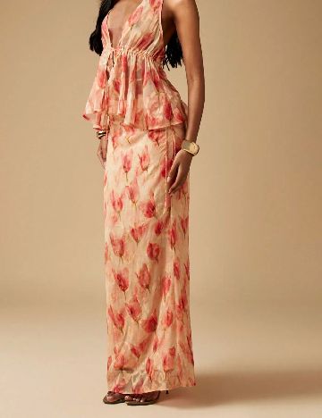 Fusta Missguided, portocaliu