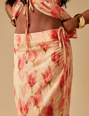 Fusta Missguided, portocaliu