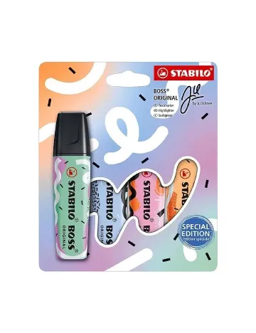 Set markere Stabilo, mix culori