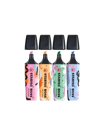 Set markere Stabilo, mix culori
