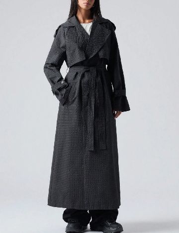 Trench SHEIN, negru