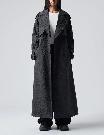 Trench SHEIN, negru