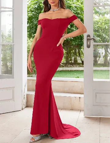 Rochie lunga SHEIN, rosu