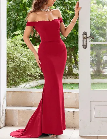 Rochie lunga SHEIN, rosu