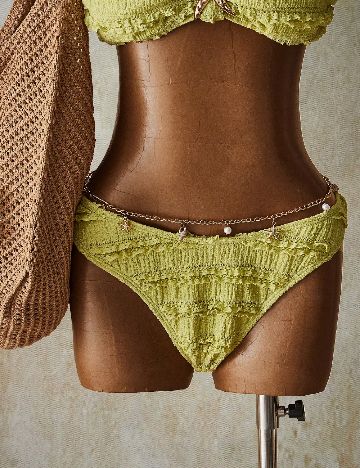 Costum de baie SHEIN, verde