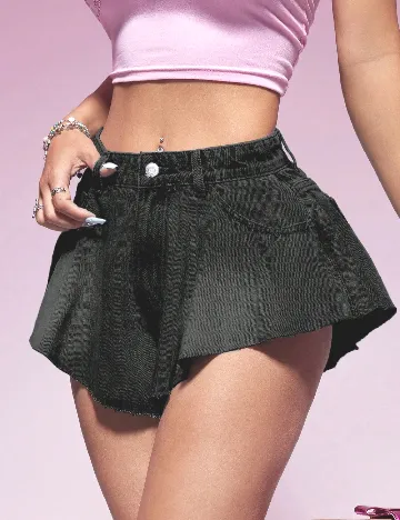 Pantaloni scurti SHEIN, gri inchis