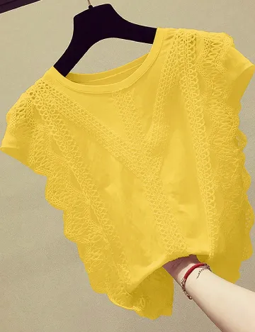 Tricou SHEIN, galben