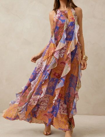 Rochie lunga SHEIN, mix culori