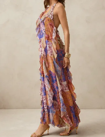 Rochie lunga SHEIN, mix culori