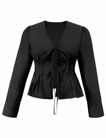 Bluza SHEIN CURVE, negru