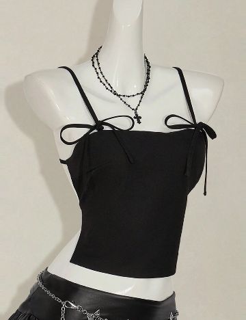 Top SHEIN, negru