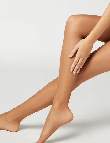 Ciorapi nude 15 den Calzedonia, crem