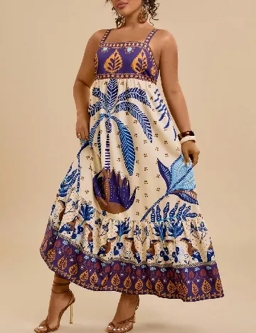 Rochie medie SHEIN CURVE, mix culori