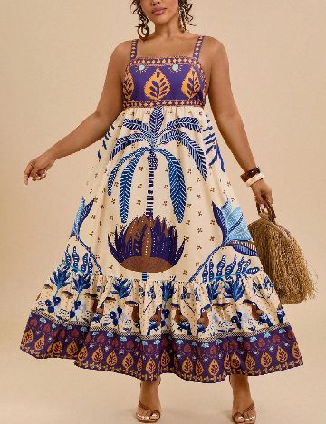 Rochie medie SHEIN CURVE, mix culori