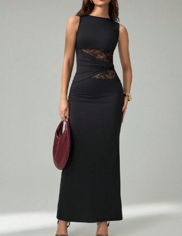Rochie lunga SHEIN, negru