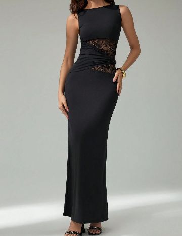 Rochie lunga SHEIN, negru