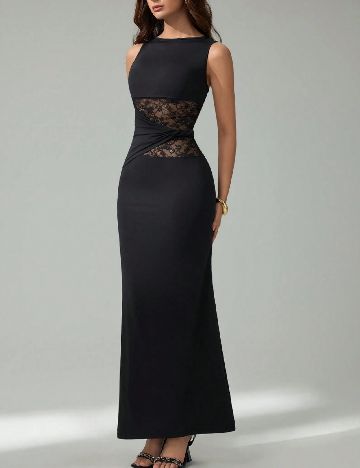 Rochie lunga SHEIN, negru