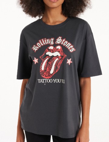 Tricou Oversize Tezenis, gri inchis