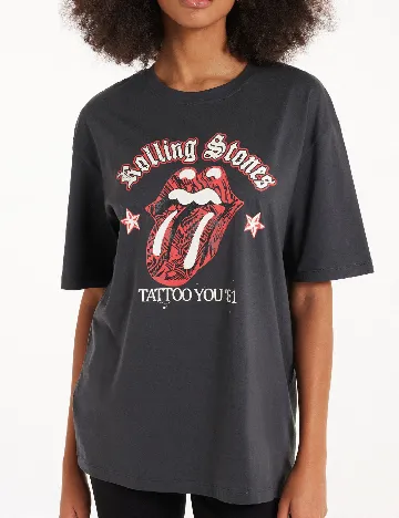 Tricou Oversize Tezenis, gri inchis