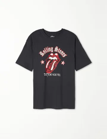 Tricou Oversize Tezenis, gri inchis