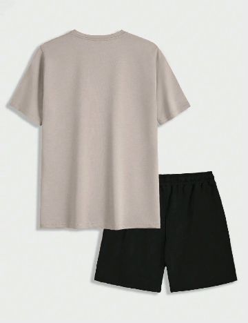 Compleu SHEIN, bej/negru