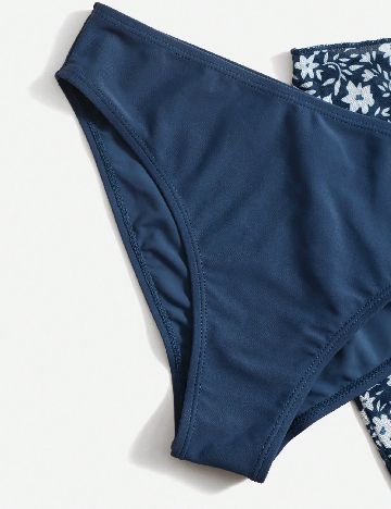 Costum de baie Shein Kids, albastru