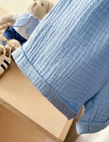 Compleu Shein Kids, albastru